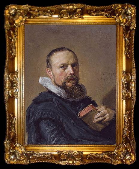 framed  Frans Hals Samuel Ampzing, ta009-2
